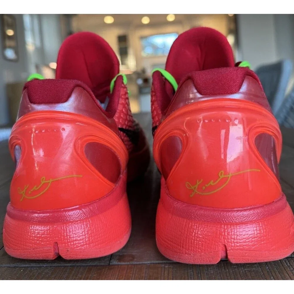 Nike Kobe 6 Protro Low Reverse Grinch Size 11 1/2